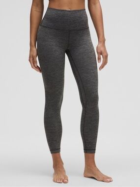 Lululemon Align High-Rise 25” Leggings – Heathered Gray – Size 6